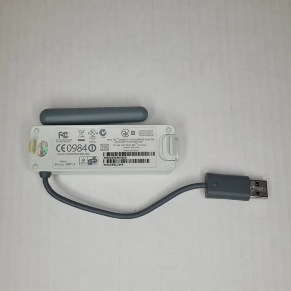 Official Microsoft XBOX 360 Wireless Networking Adapter Internet WiFi Connection - Picture 2 of 4